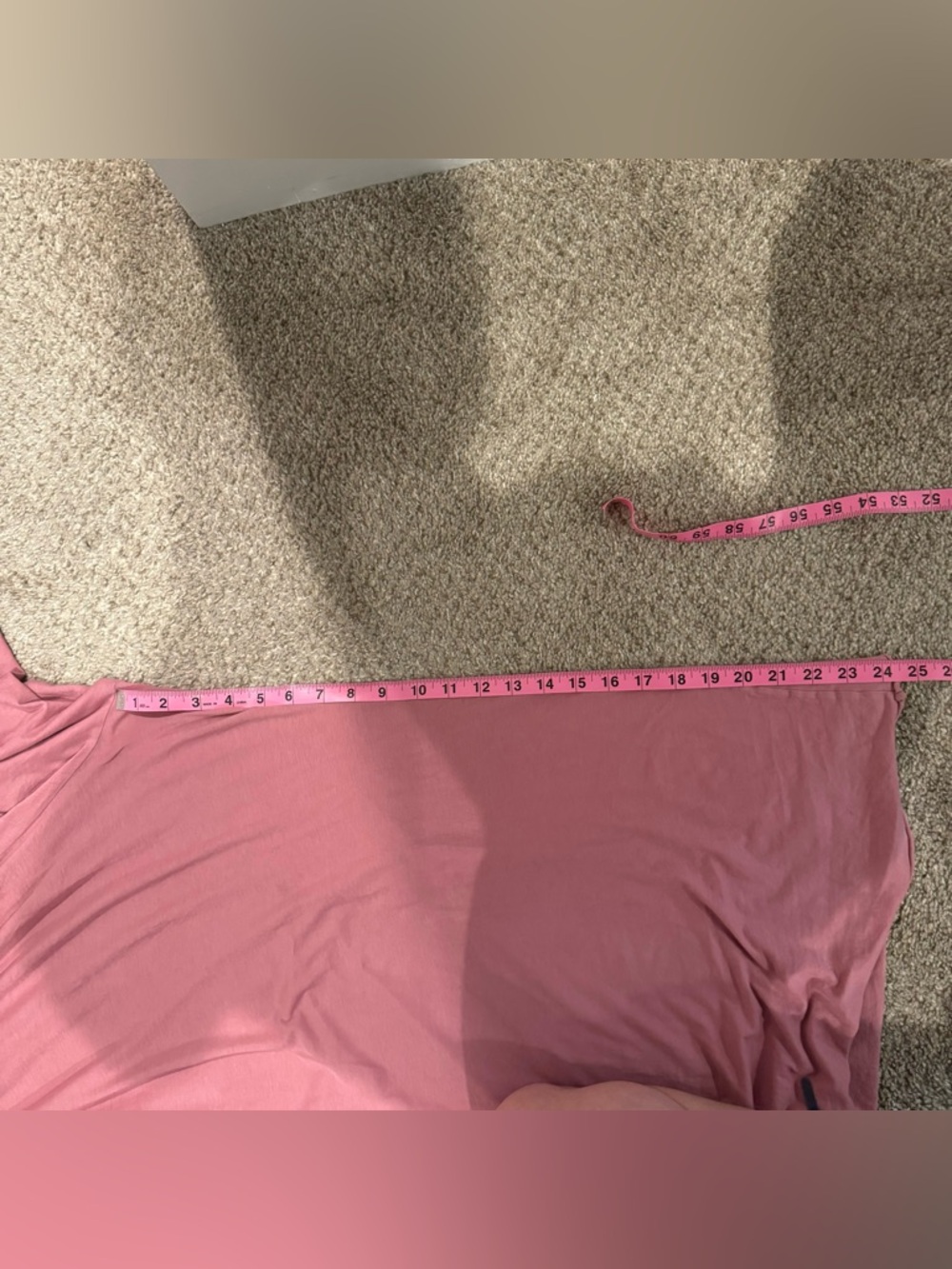 NEW Lunya Pima Organic Cotton Wide-Leg Pull-On Lounge Pants Mauve Red Pink Sz L - Picture 14 of 14